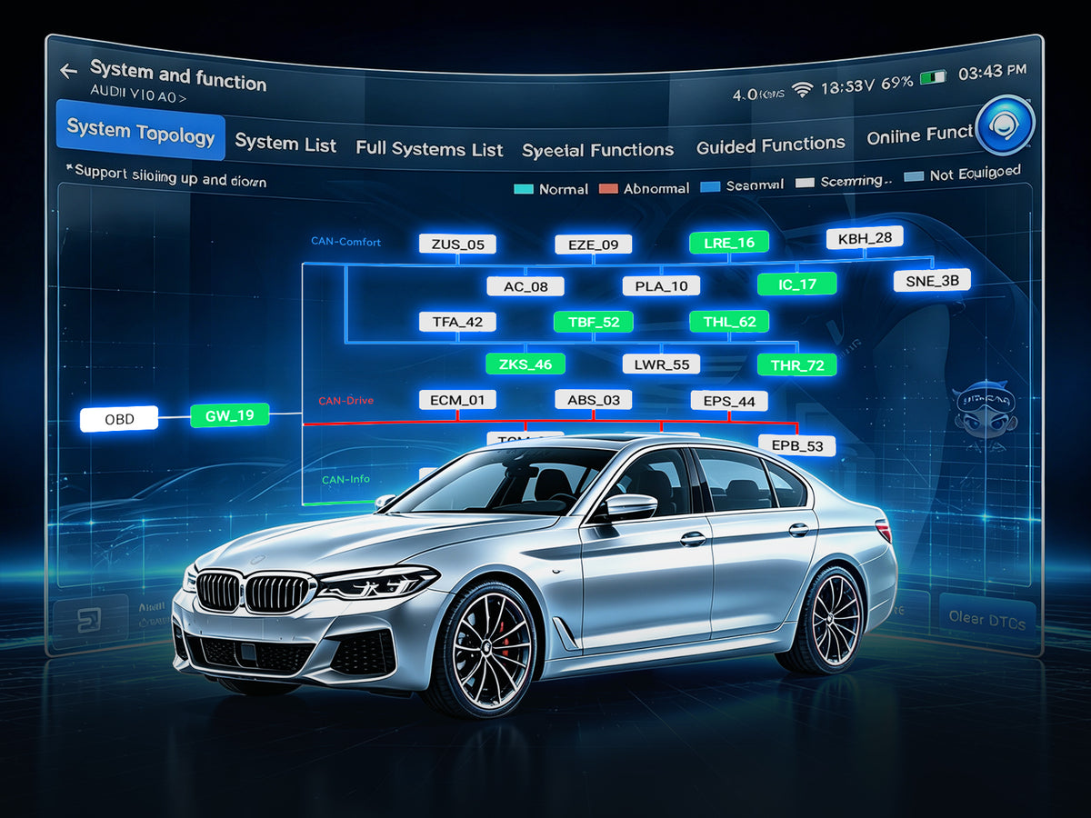 MUCAR diagnostic workflow