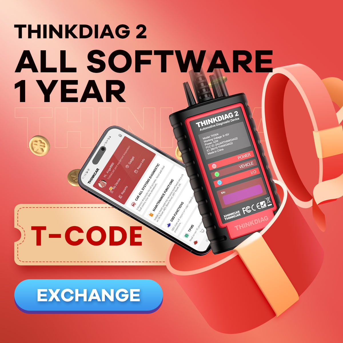 THINKDIAG2 1 Year Software Subscription